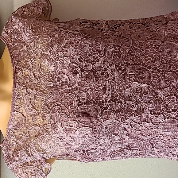 JJs House | Dresses | Jjs House Size 6 Motb Lacey Mauve Dress | Poshmark